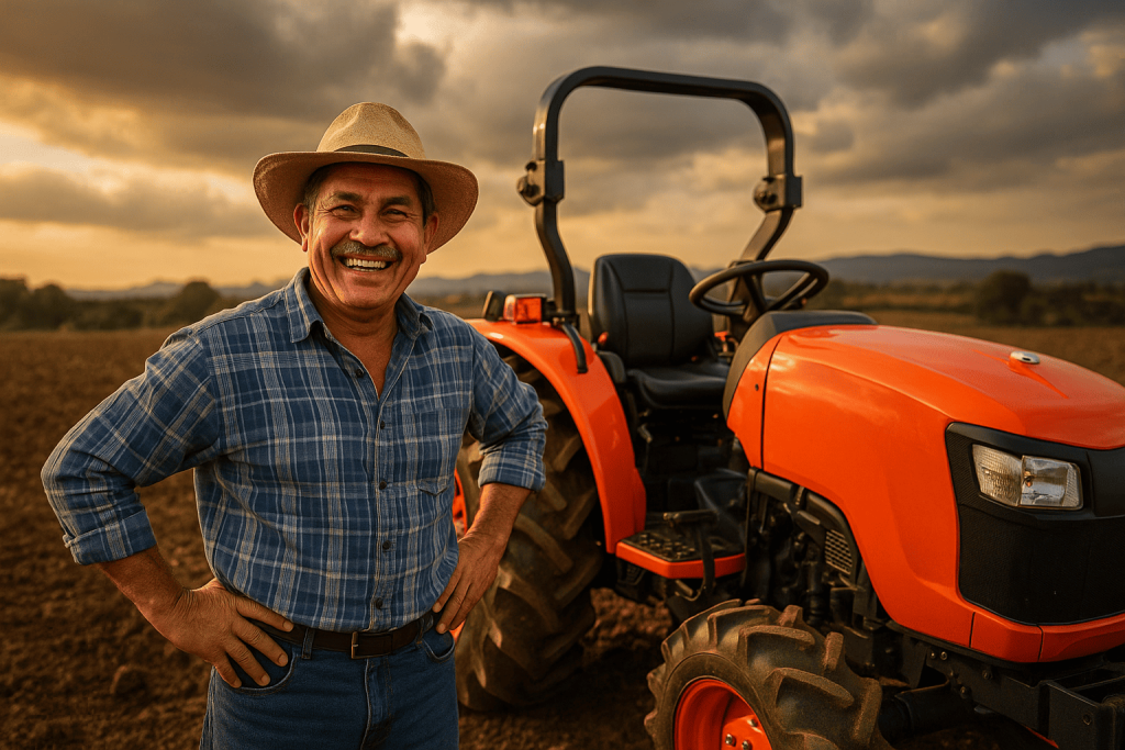 Tractor pequeño kubota b2441